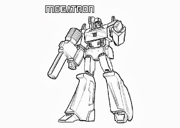Megatron coloring pages | Free Coloring Pages and Coloring Books for Kids