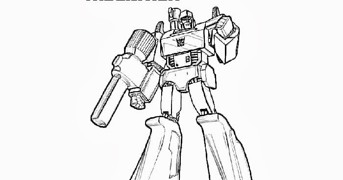 Megatron coloring pages | Free Coloring Pages and Coloring Books for Kids