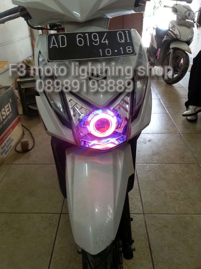 100 Modifikasi Lampu Honda Beat Fi  Modifikasi Motor Beat 