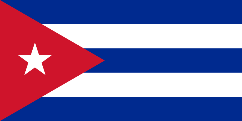 The Philippine and Cuban National Flags Images from Wikipedia
