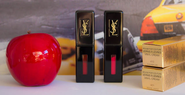 Osez l'effet Vinyle avec les nouveaux vernis à lèvres Yves Saint Laurent !