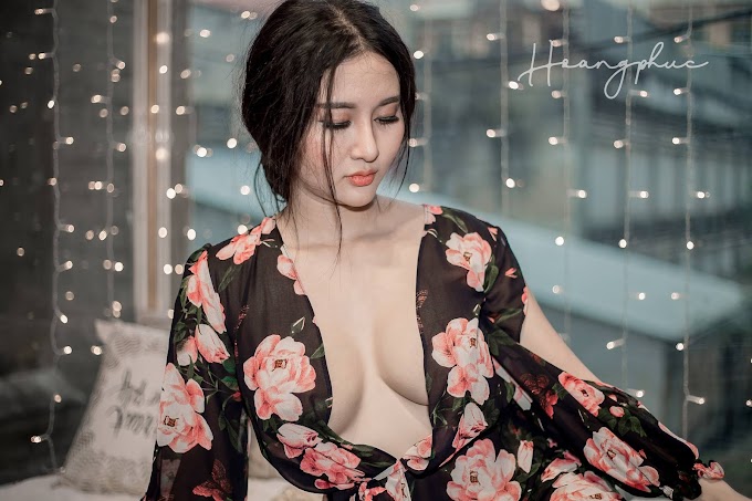 Beauty Vietnam Model Pong Kyubi - Võ Huỳnh Ngọc Phụng Sexy Kimono (3)