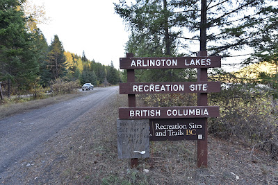 Arlington Lakes Recreational Site BC.