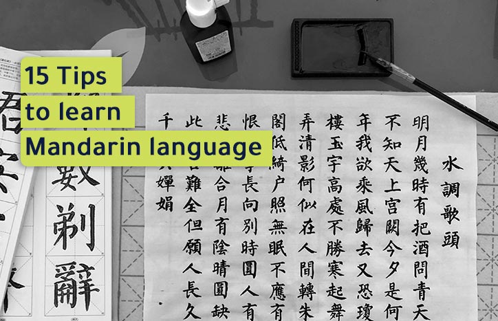 15 Tips to learn Mandarin language