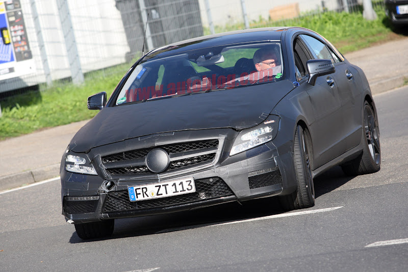 2012 Mercedes-Benz CLS Spy Shots