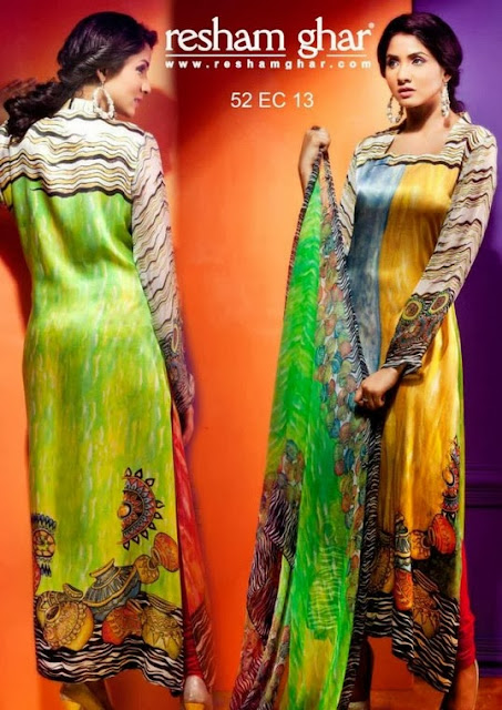 Resham Ghar Eid Collection 2013