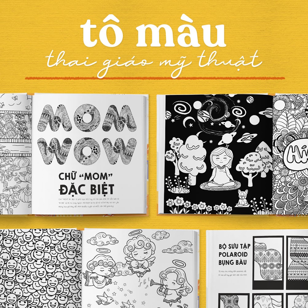 [A116] Có nên sử dụng sách tô màu khi mang thai?