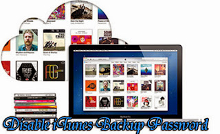 disable itunes backup password
