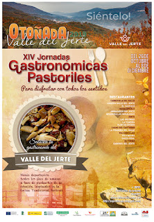 XIV JORNADAS GASTRONÓMICAS PASTORILES “Sabores de otoño”.  