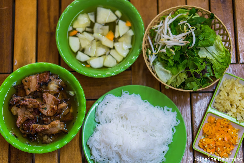 Bún Chả Traditional Vietnamese Food