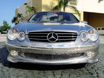 mercedes sl600 chrome