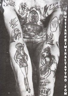 Russian criminal tattoo