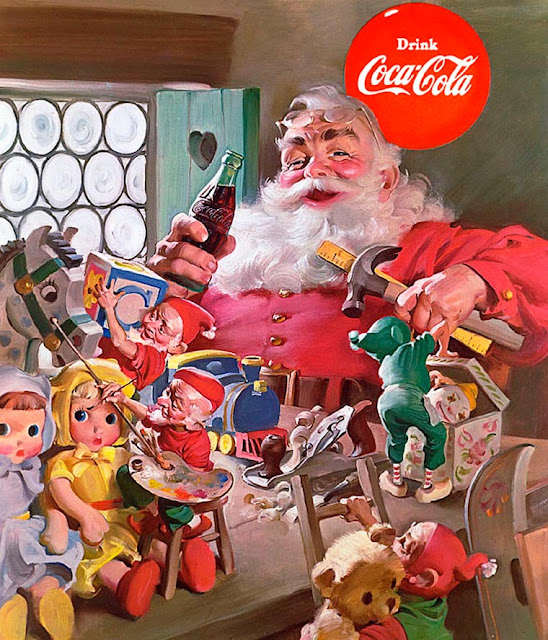 A história da Coca Cola através da propaganda 