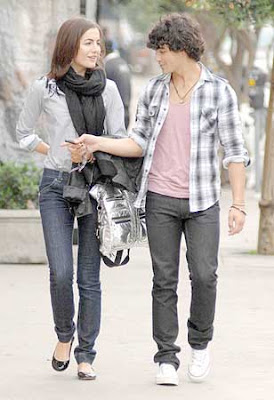 Joe Jonas and Camilla Belle West Hollywood Pics