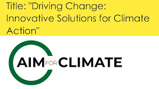 Driving Change: Innovative Solutions for Climate Action"