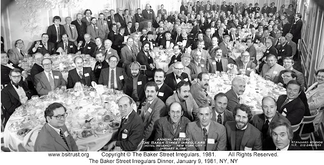 The 1981 BSI Dinner group photo