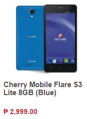 Cherry Mobile Flare S3 Lite