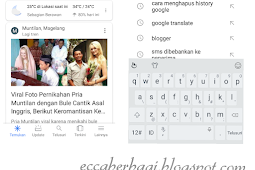 Cara Menghapus Riwayat Pencarian di Google 