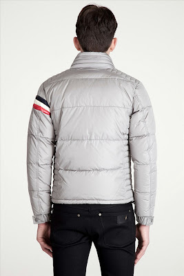 Moncler Chamonix down jacket (light gray)