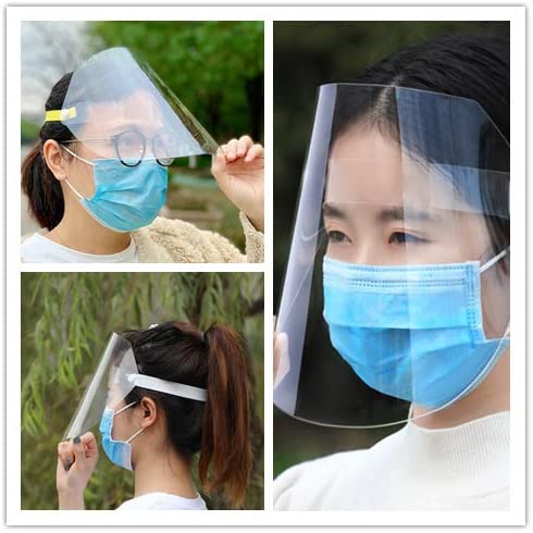 Anti Pollution Protective Hat Transparent Adjustable Shield Dustproof Outdoor Mask Cover