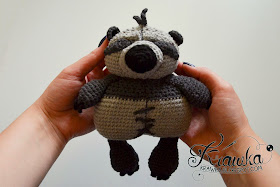Krawka: Little PO - mascot from Kung Fu panda 2 movie - free crochet pattern by Krawka