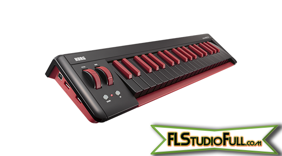Teclado Korg microKEY 37 - Controlador MIDI - Equipamentos para Home-Studio - RED