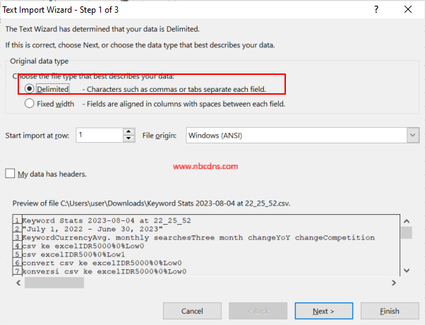 Cara Membuka File CSV Agar Tidak Berantakan Di Excel