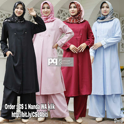 New Daily, one set - Butik Busana Muslim Terbesar Dan Terlengkap