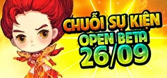 Sự kiện open beta Game Phong Vân Truyền Kỳ phiên bản Java - IOS