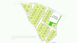 Rumah Dijual Perumahan Cluster Baitusalm Bogor