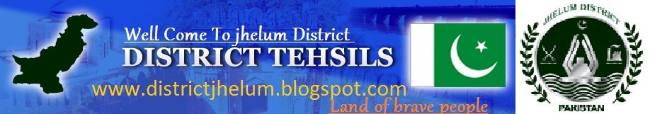 District Jhelum,District jhelum, ضلع جہلم