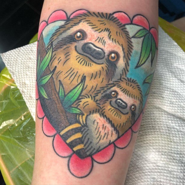 36 tatuagens de bicho-preguiça para deixar vocês inspiradas