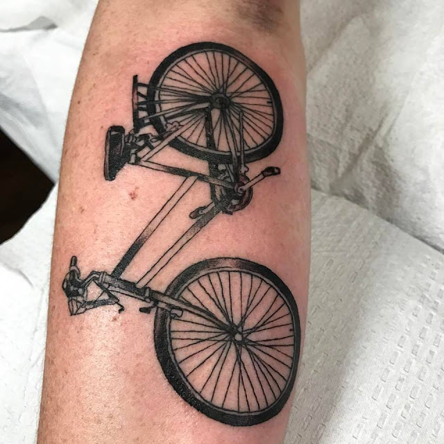 Tatuagem de bicicleta 