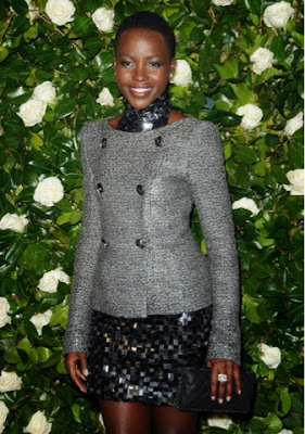 Museum of Modern Art Film Benefit Lupita Nyong'o in Chanel