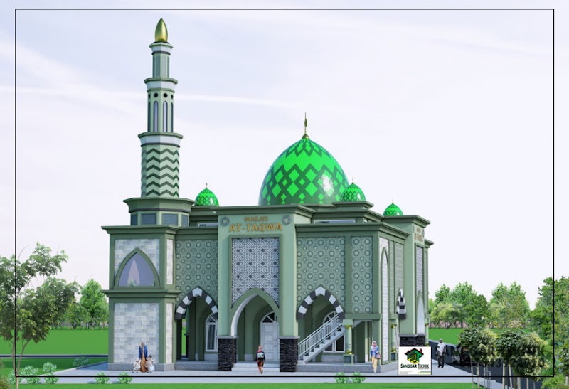 Konsep Terpopuler Gambar Masjid 2 Lantai