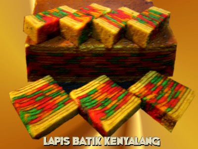 Resepibox: KEK LAPIS BATIK KENYALANG