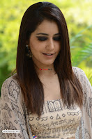 Rashi Khanna in a Tebe Top Sizzling Beauty at Tholi Prema Movie Interview ~  Exclusive 014.jpg