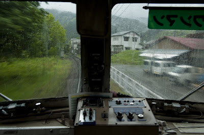 雨の大井川鉄道