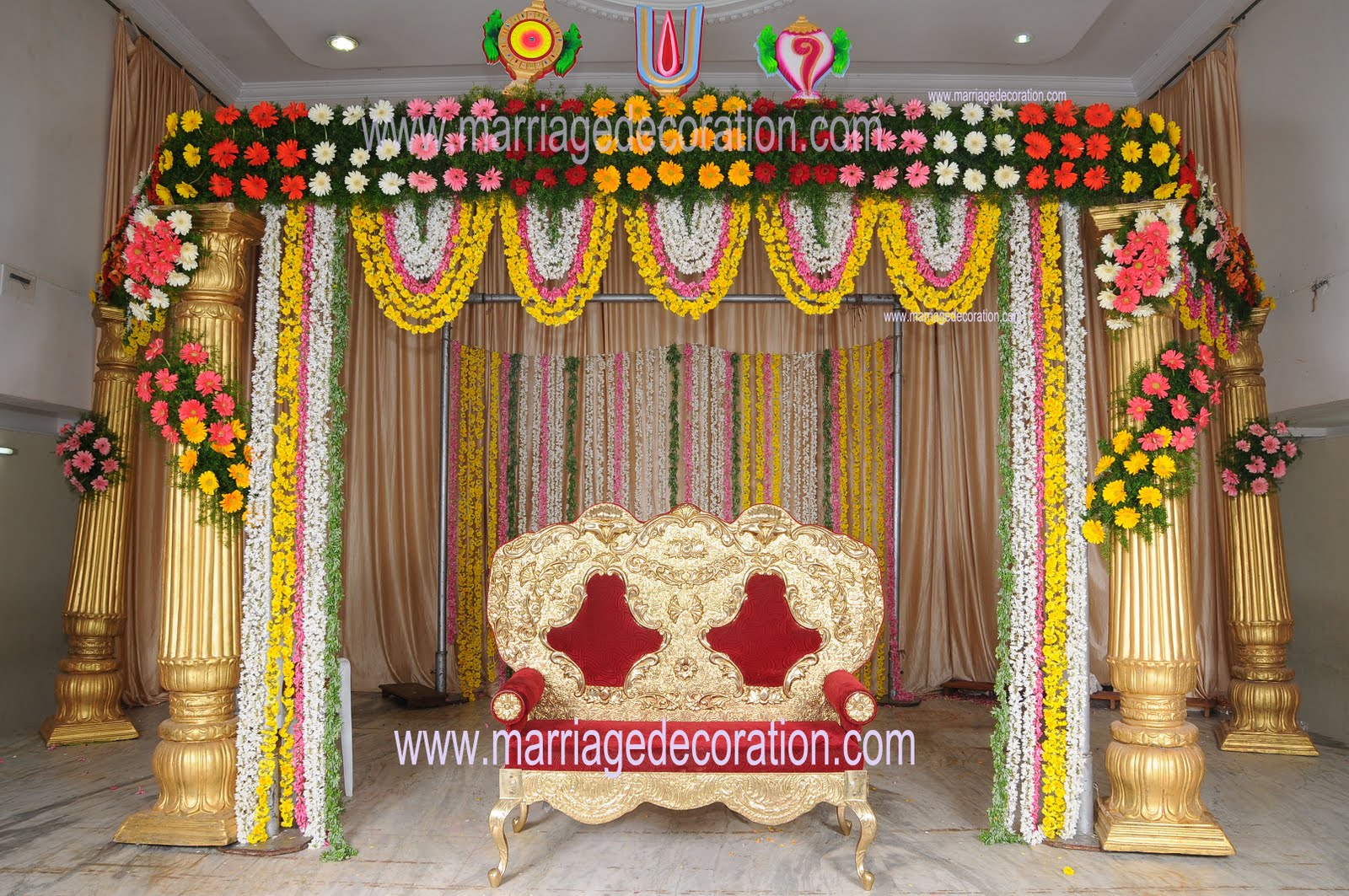 modern indian weddings decoration