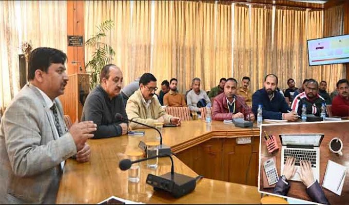 सभी विभाग 7 अप्रैल से पूर्व कर्मचारियों की डाटा एन्ट्री सुनिश्चित करें: उपायुक्त