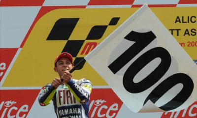 Rossi festeggia le 100 vittorie