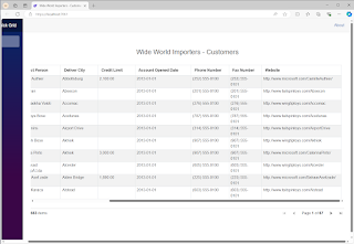 Blazor QuickGrid Component Inside Div Element Overlaps Horizontally 