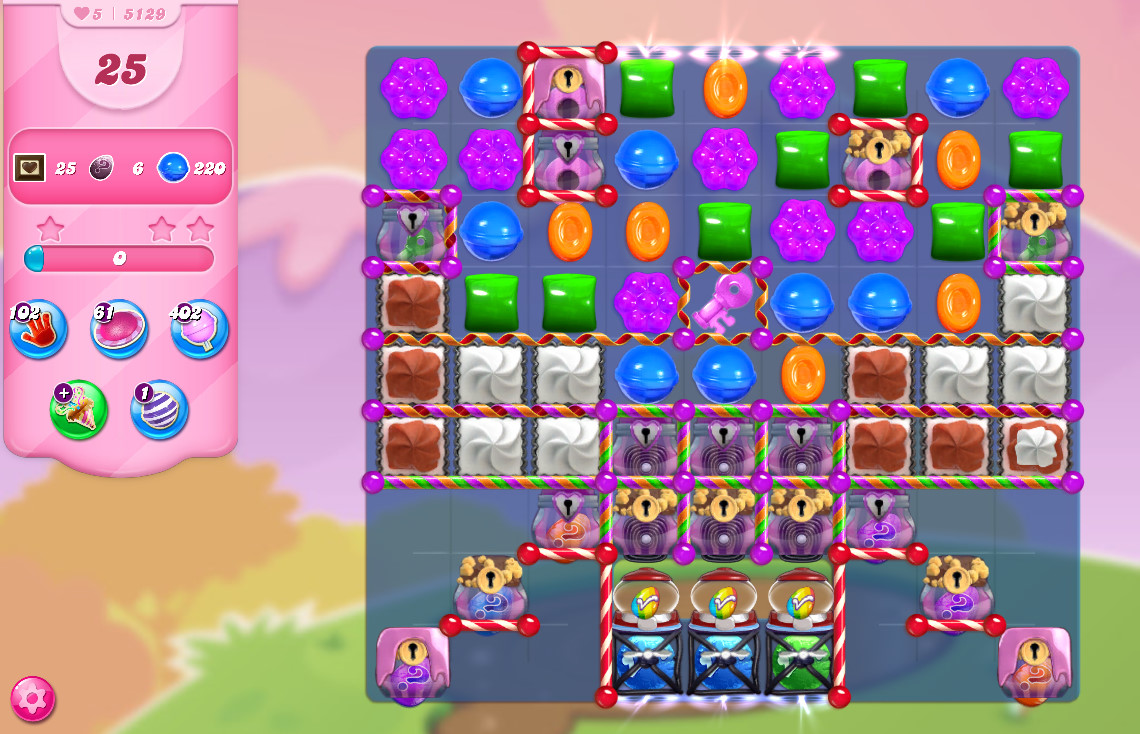 Candy Crush Saga level 5129