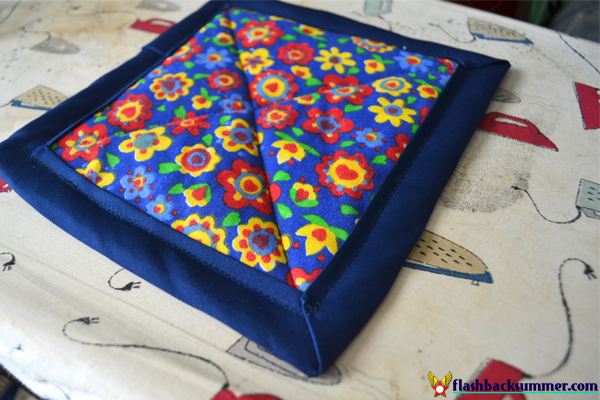 Flashback Summer: DIY Potholders - stash busting beginner's project