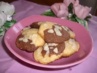 Biscuit marbrés vanille chocolat