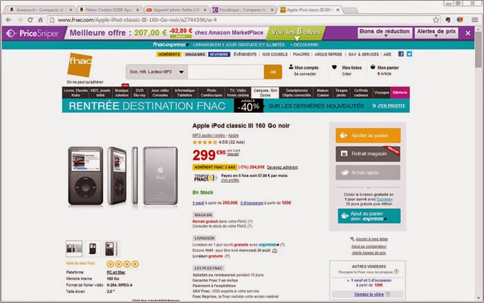 extension ''PriceSniper'' un comparateur de prix qui vaut de lor