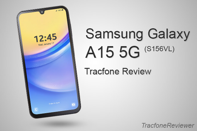 Tracfone 6.4 Samsung Galaxy A54 5G Phone w/ Unlimited Talk & Text Plan 