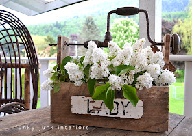 pallet wood toolbox