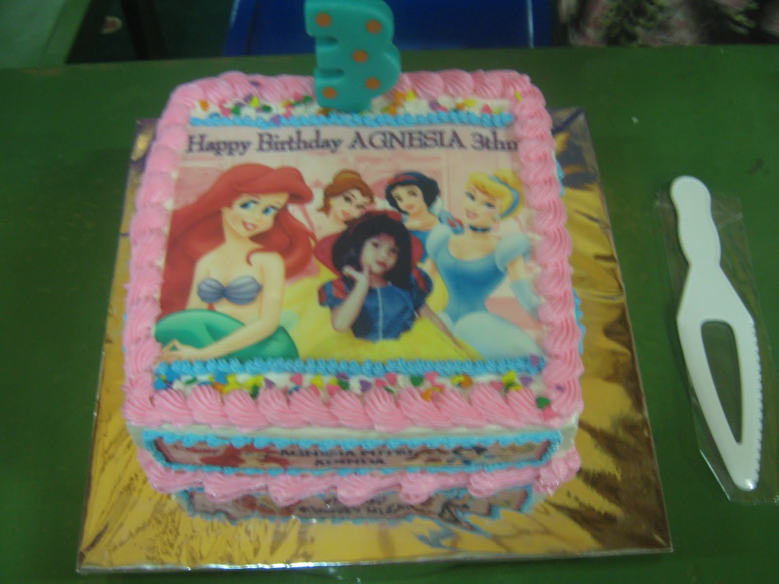 Gitami Cakes & Workshop: Cake Ulang Tahun "AGNESIA"