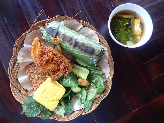 nasi bakar komplit the ranch